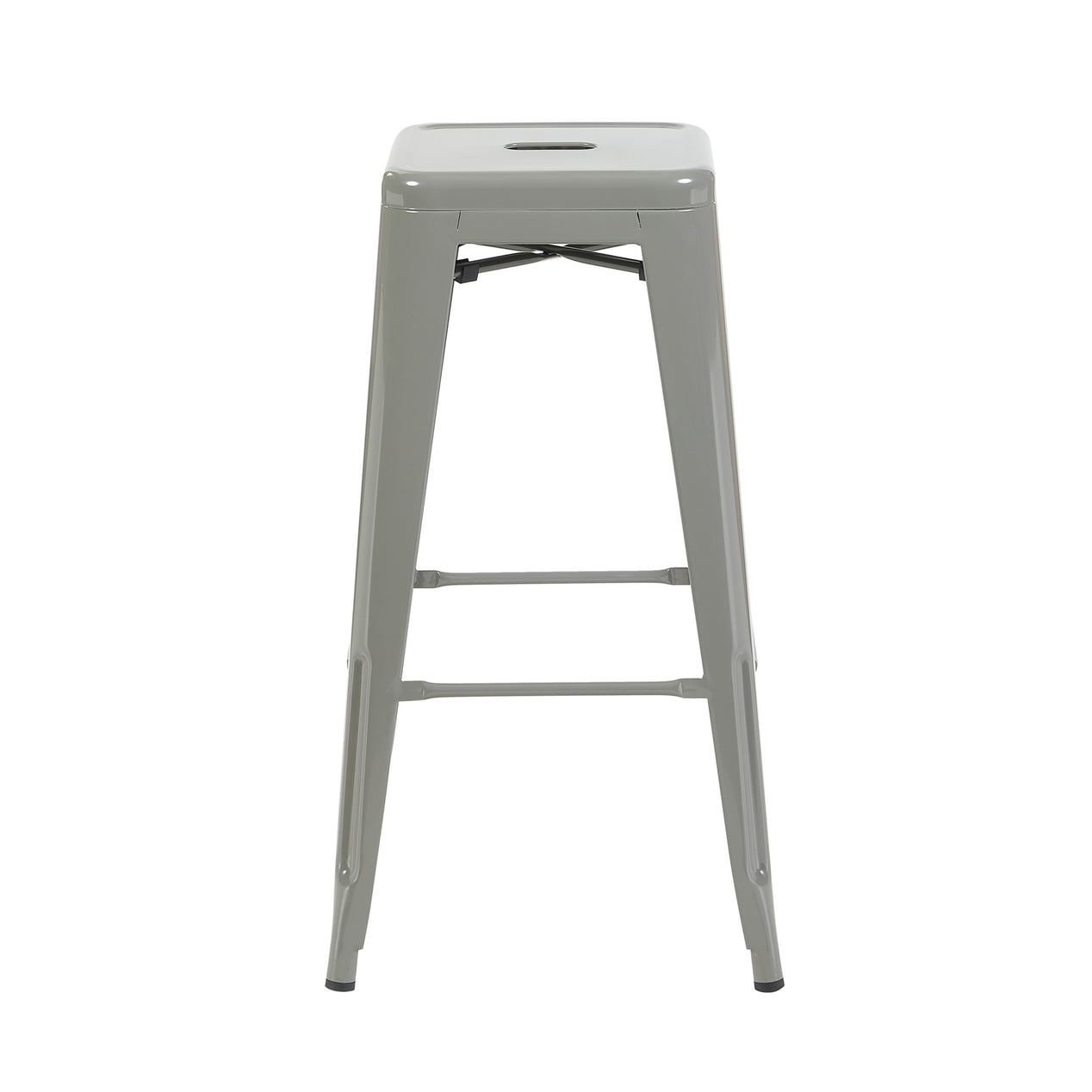 Bistro Pack Of 4 30 Silver Bar Stools