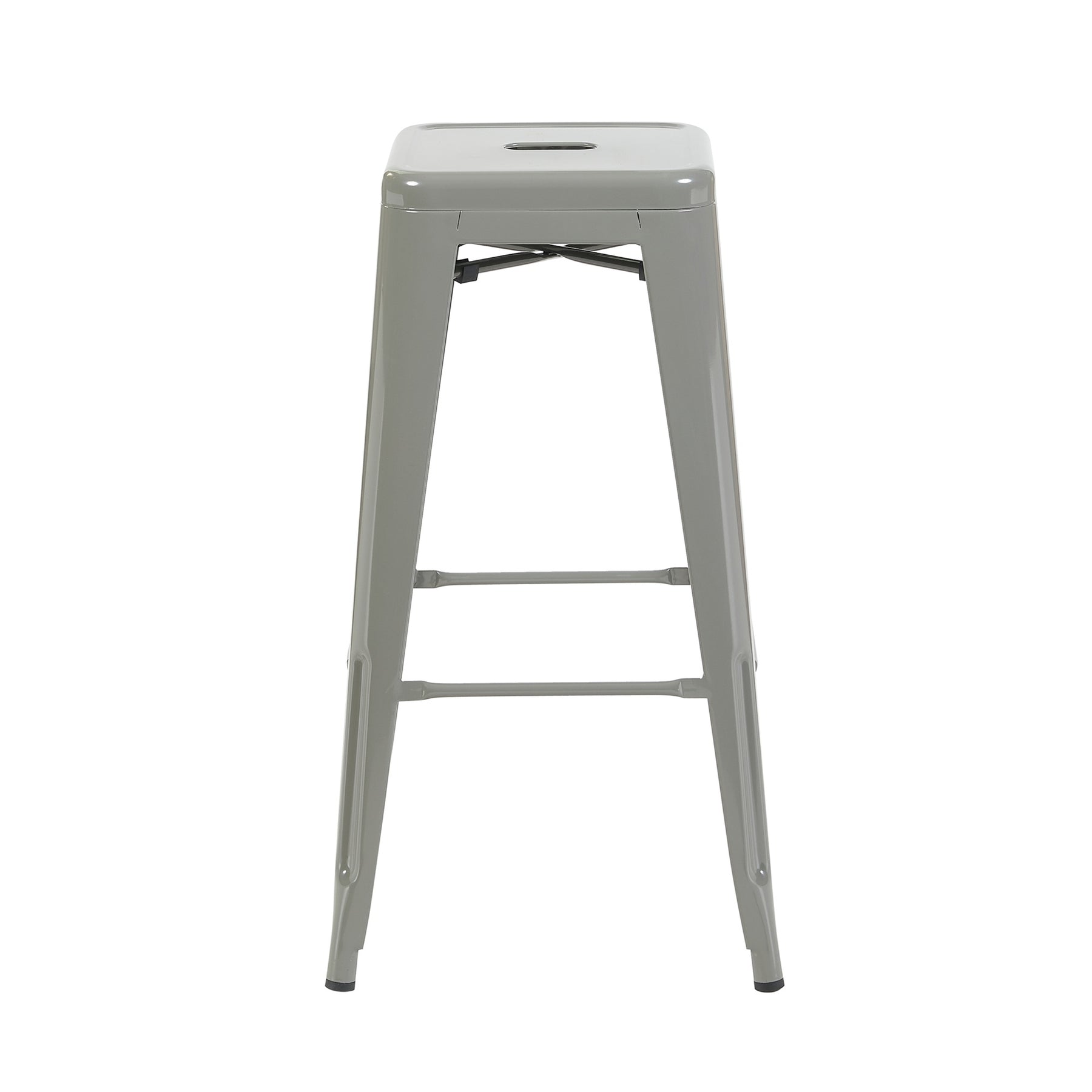 Bistro Pack Of 4 30 Silver Bar Stools