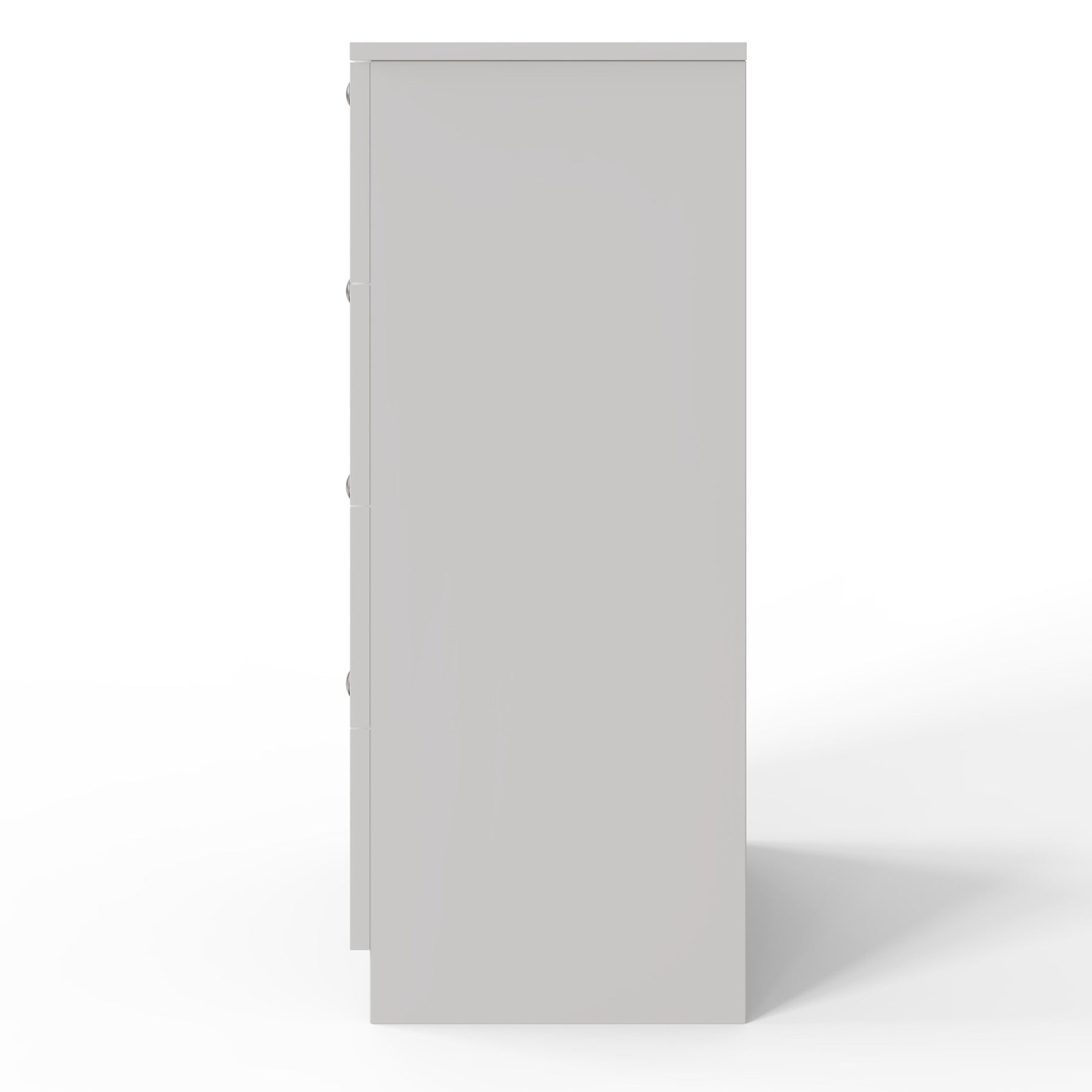 FWStyle Artus Shaker 4 Drawer Chest Of Drawers Matt White