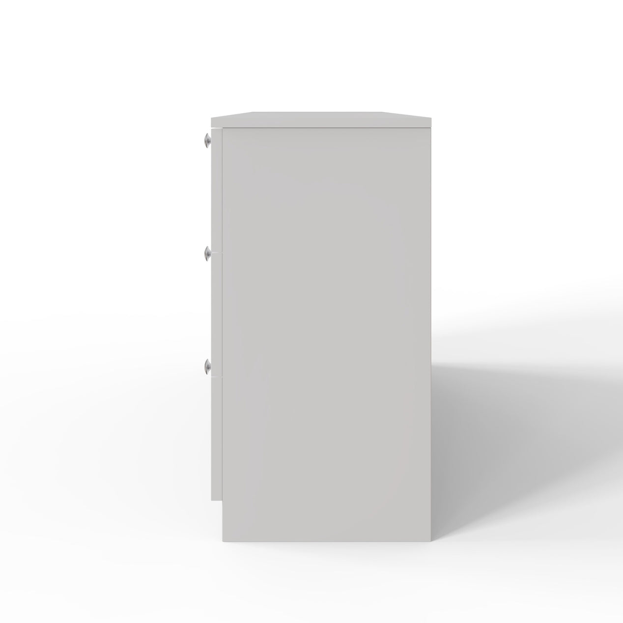 FWStyle Artus Shaker 6 Drawer Chest Of Drawers Matt White