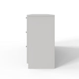 FWStyle Artus Shaker 6 Drawer Chest Of Drawers Matt White