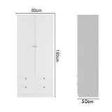 Artus 3 piece Bedroom Furniture Set - Matt White