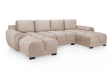 Azzuro Sofa Mocha U Shape Corner