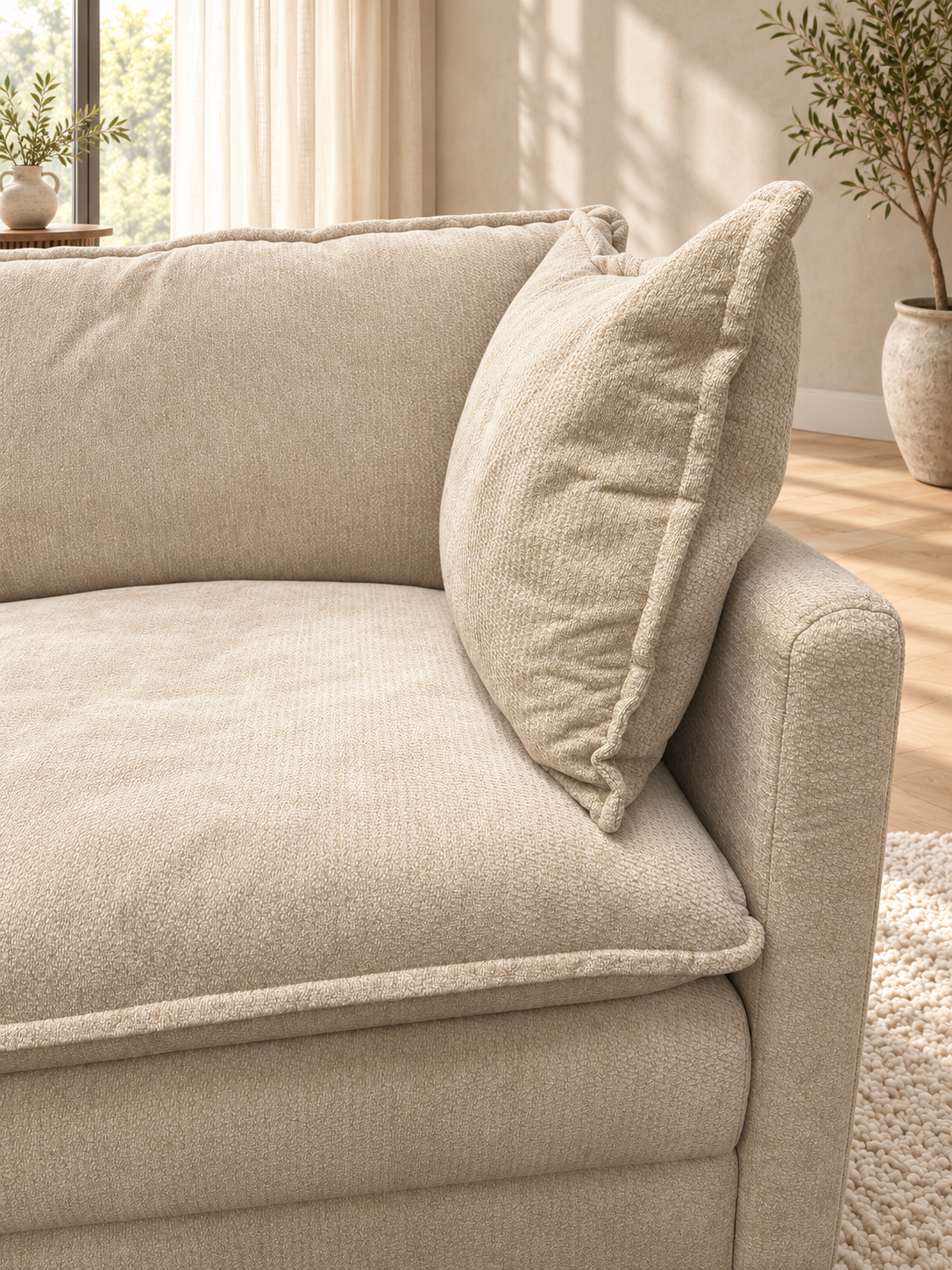 Harper Sofa & Footstool