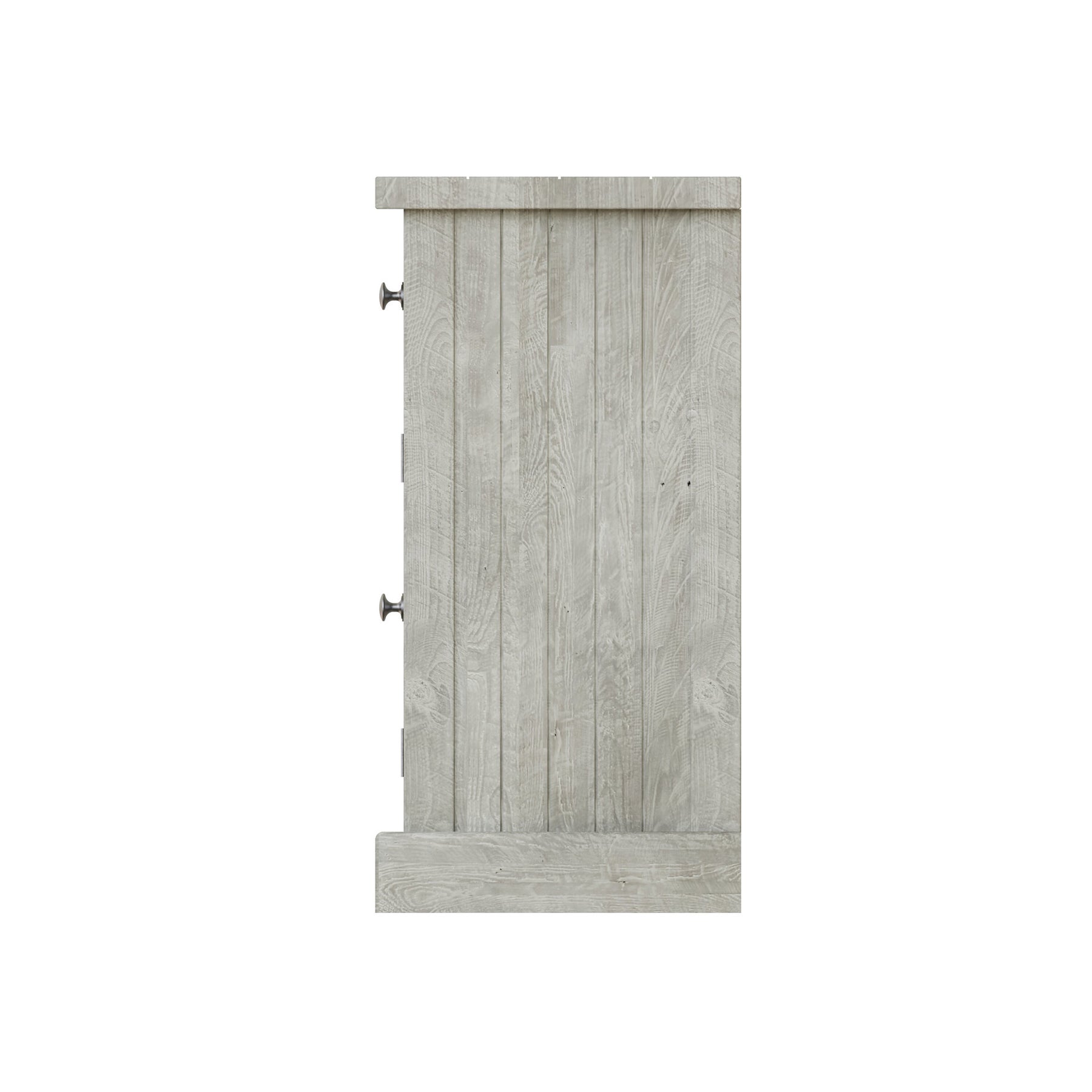Bowood Large Straight Sideboard 4 Door Solid Wood Limewash