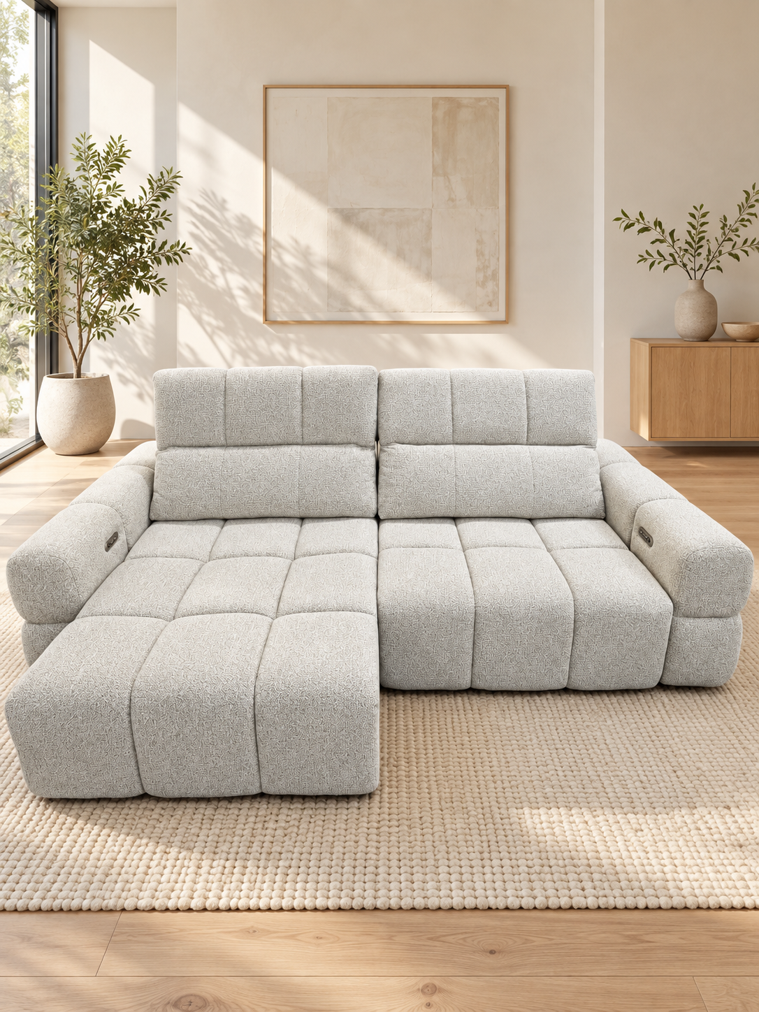 Milo Power Slide Out Sofa