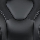 X10 Black Faux Leather Racer Style Gaming Office Chair