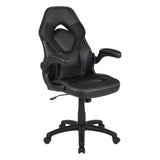 X10 Black Faux Leather Racer Style Gaming Office Chair