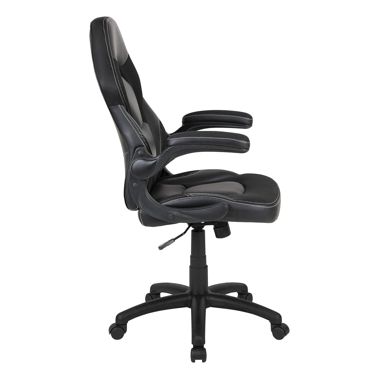 X10 Black Faux Leather Racer Style Gaming Office Chair