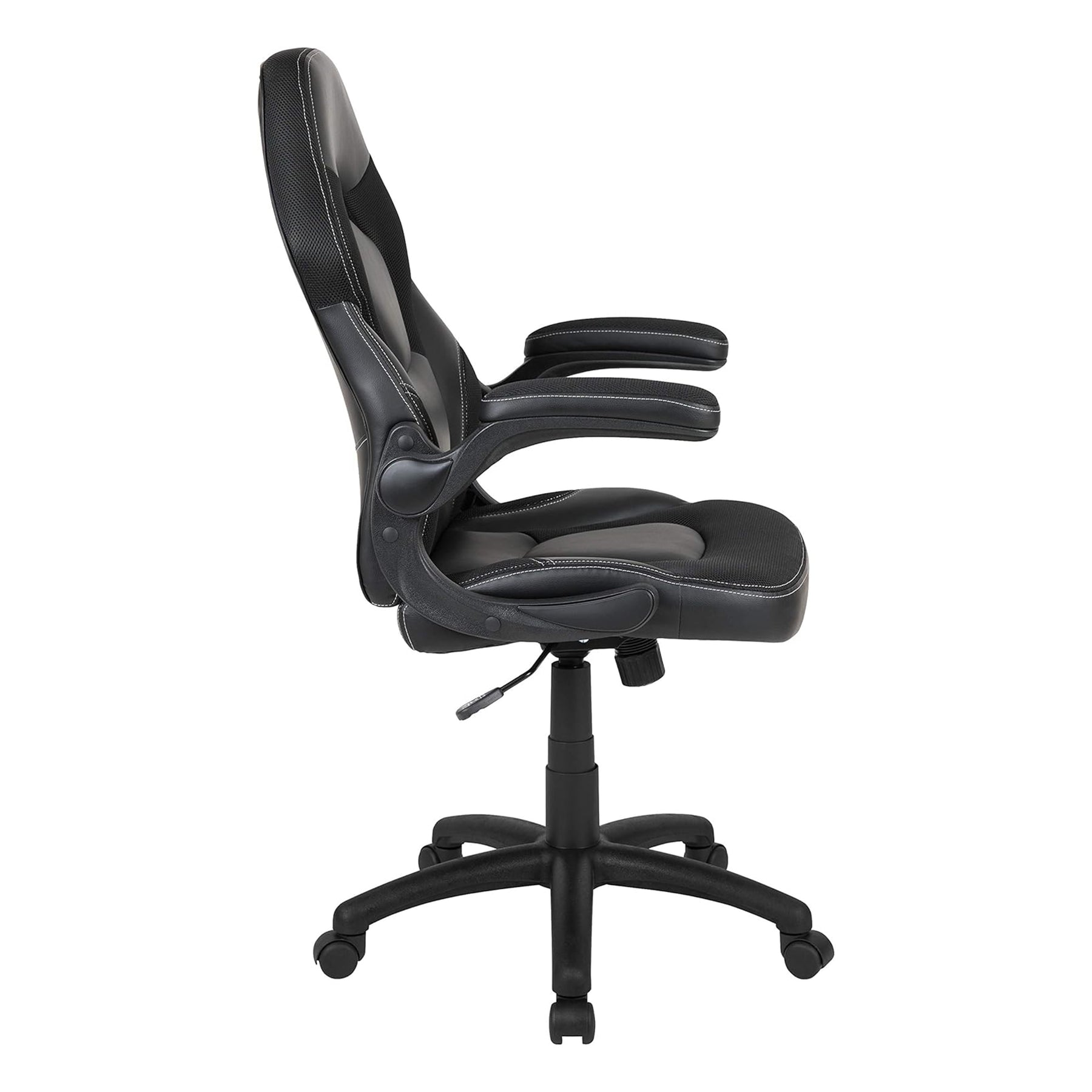 X10 Black Faux Leather Racer Style Gaming Office Chair