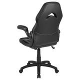 X10 Black Faux Leather Racer Style Gaming Office Chair