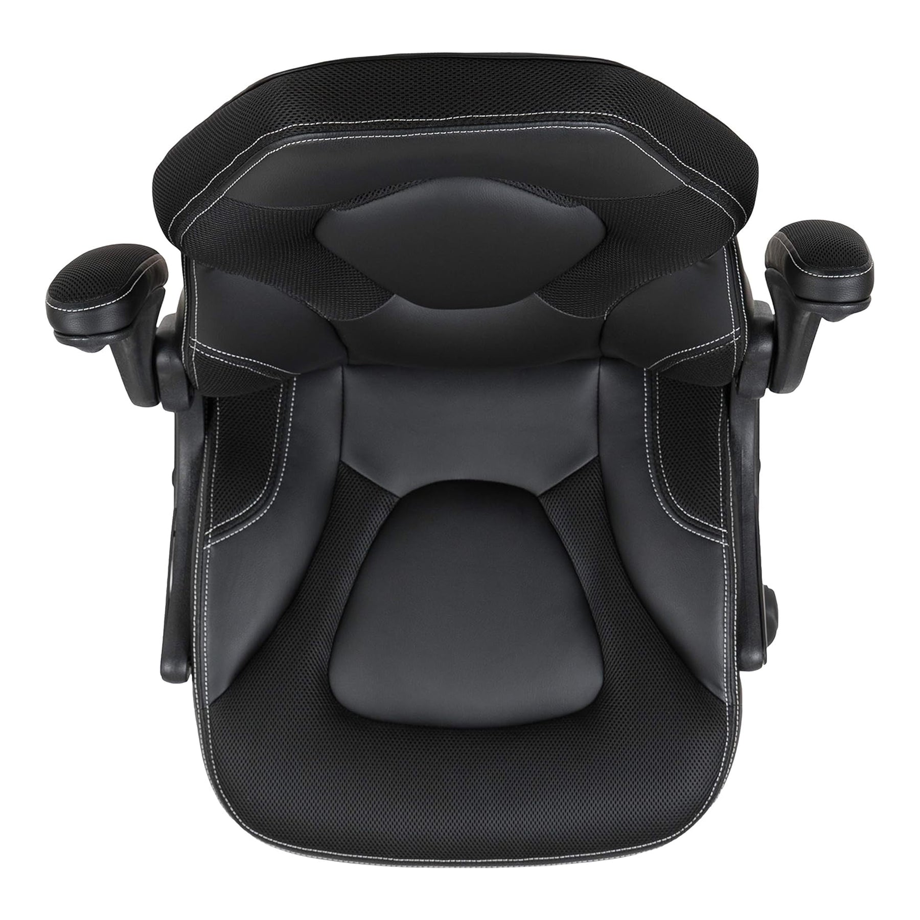 X10 Black Faux Leather Racer Style Gaming Office Chair