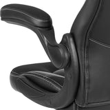 X10 Black Faux Leather Racer Style Gaming Office Chair