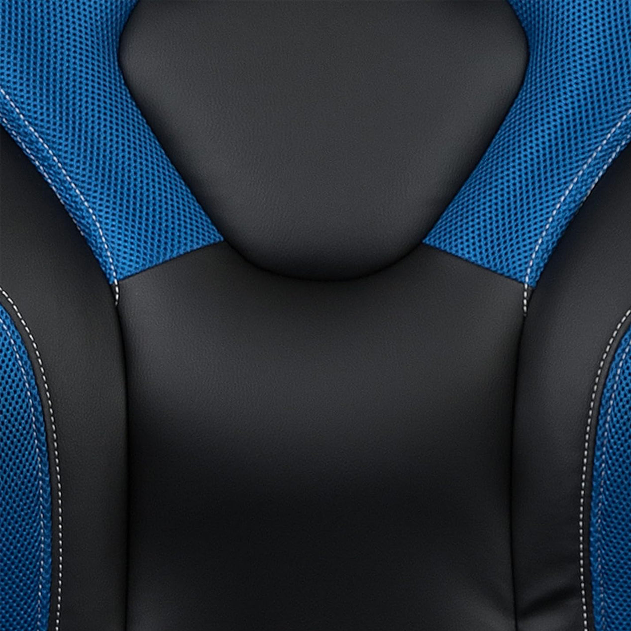 X10 Black & Blue Faux Leather Racer Style Gaming Office Chair