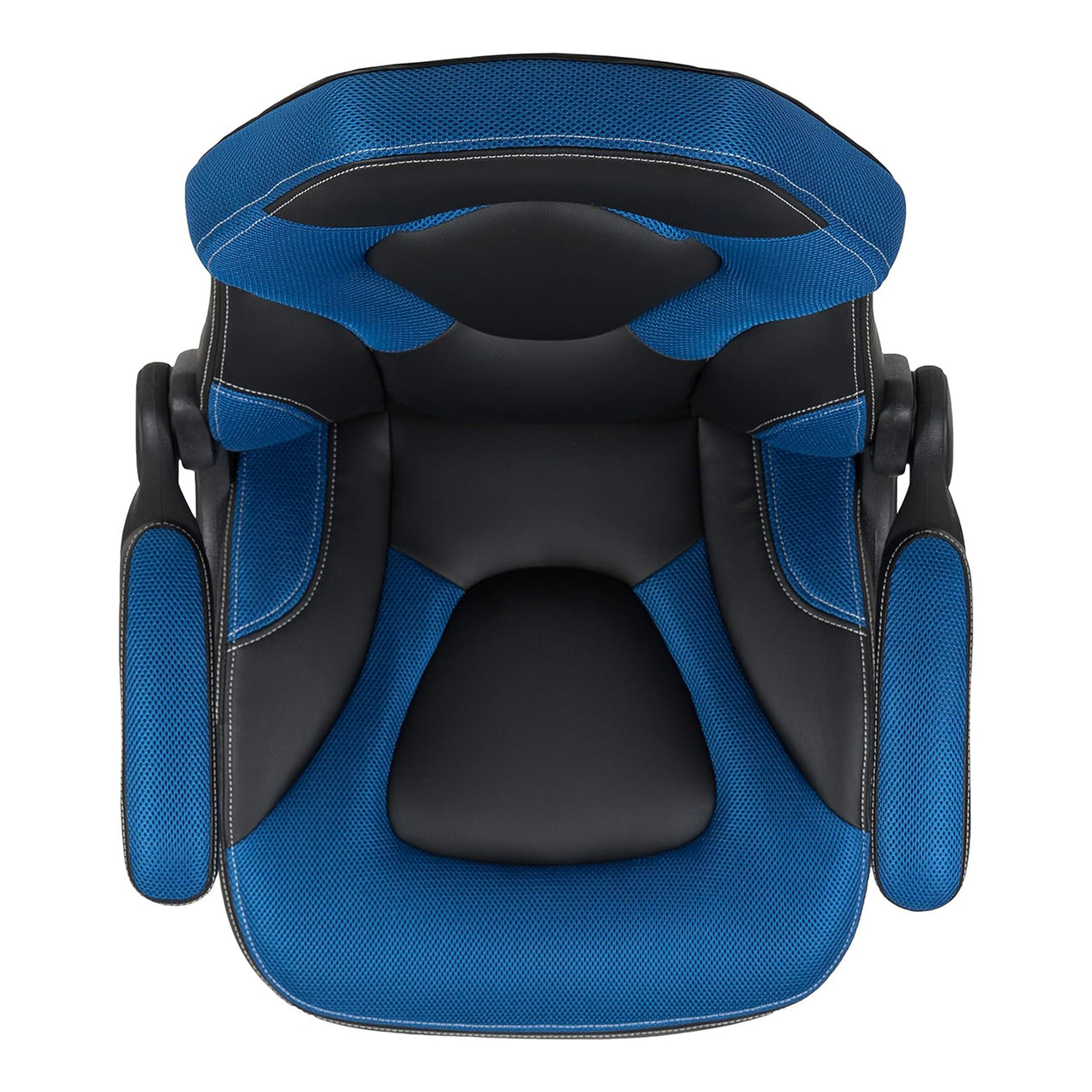 X10 Black & Blue Faux Leather Racer Style Gaming Office Chair