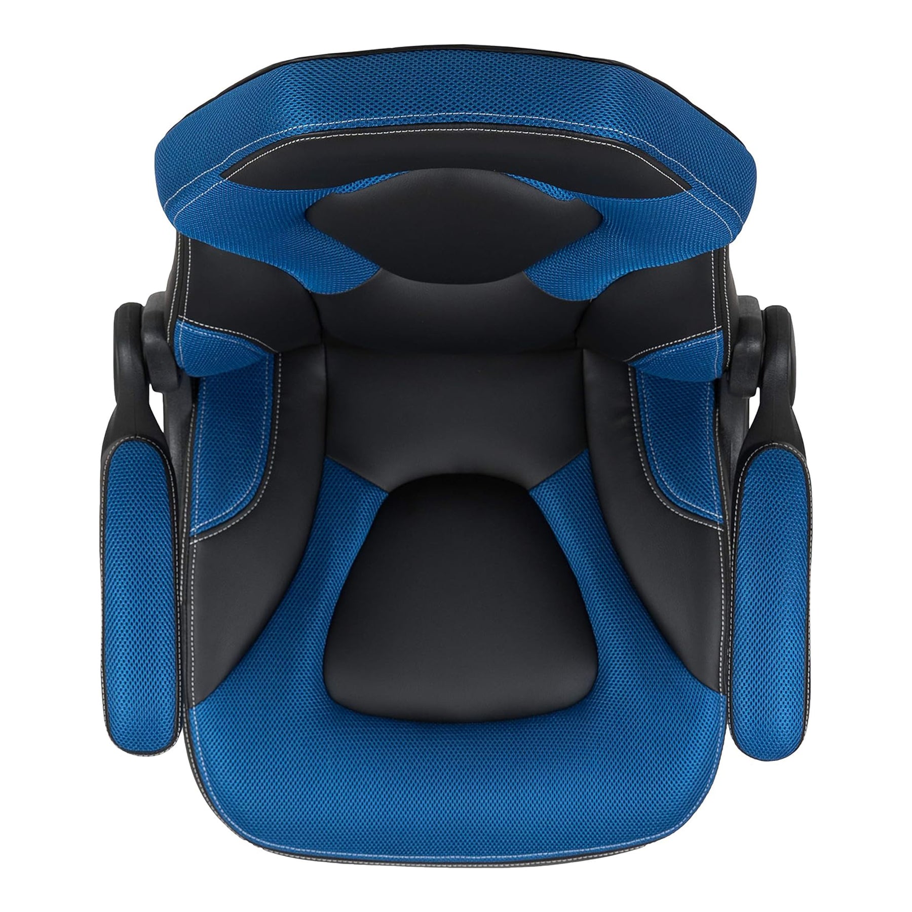 X10 Black & Blue Faux Leather Racer Style Gaming Office Chair