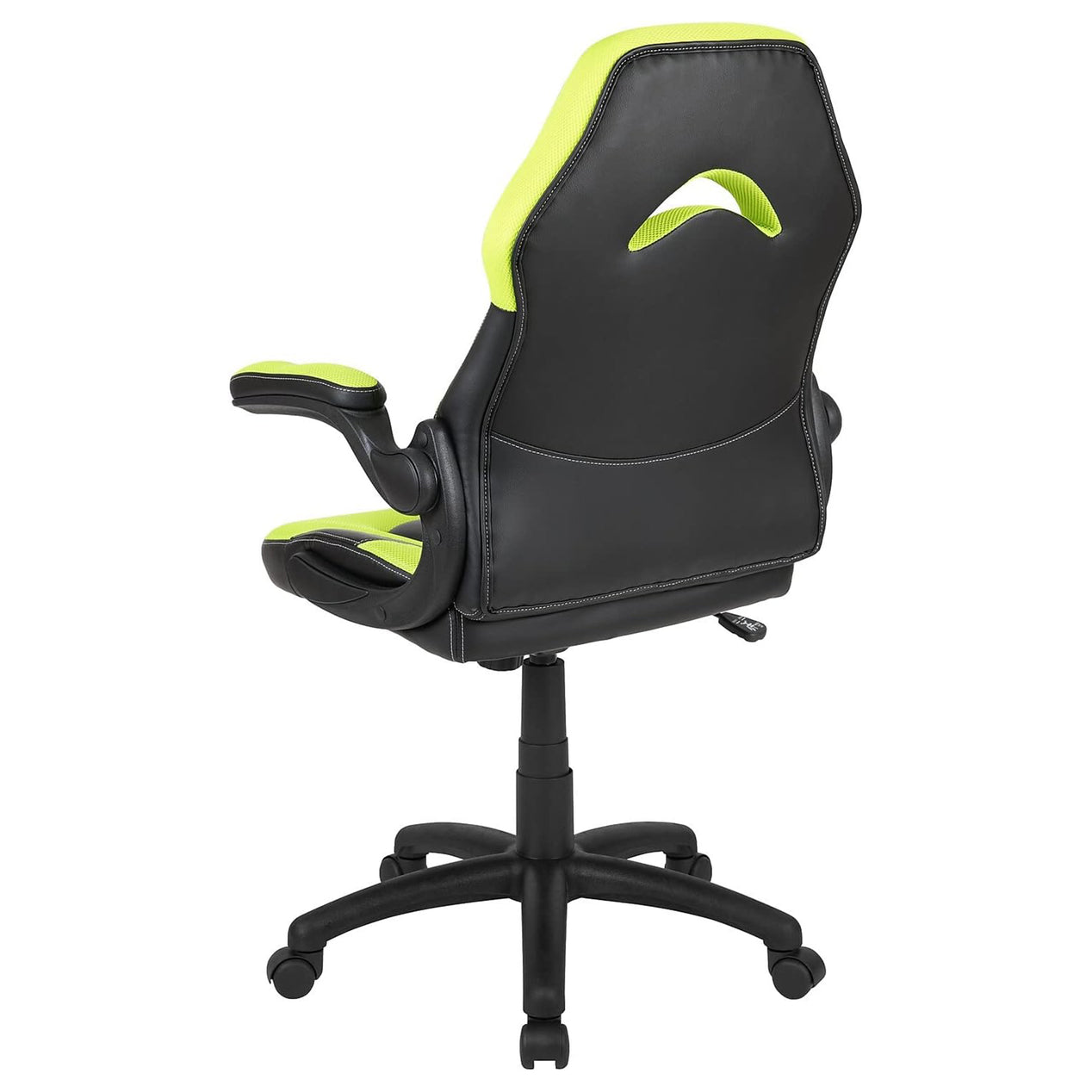 X10 Black & Green Faux Leather Racer Style Gaming Office Chair