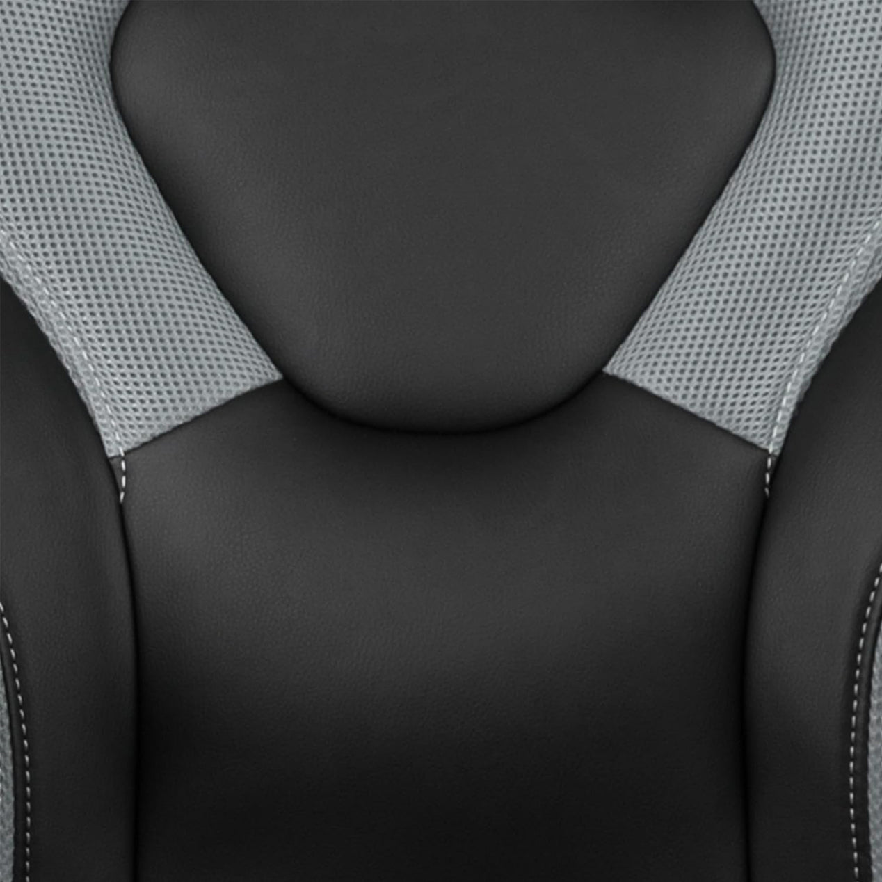 X10 Black & Grey Faux Leather Racer Style Gaming Office Chair