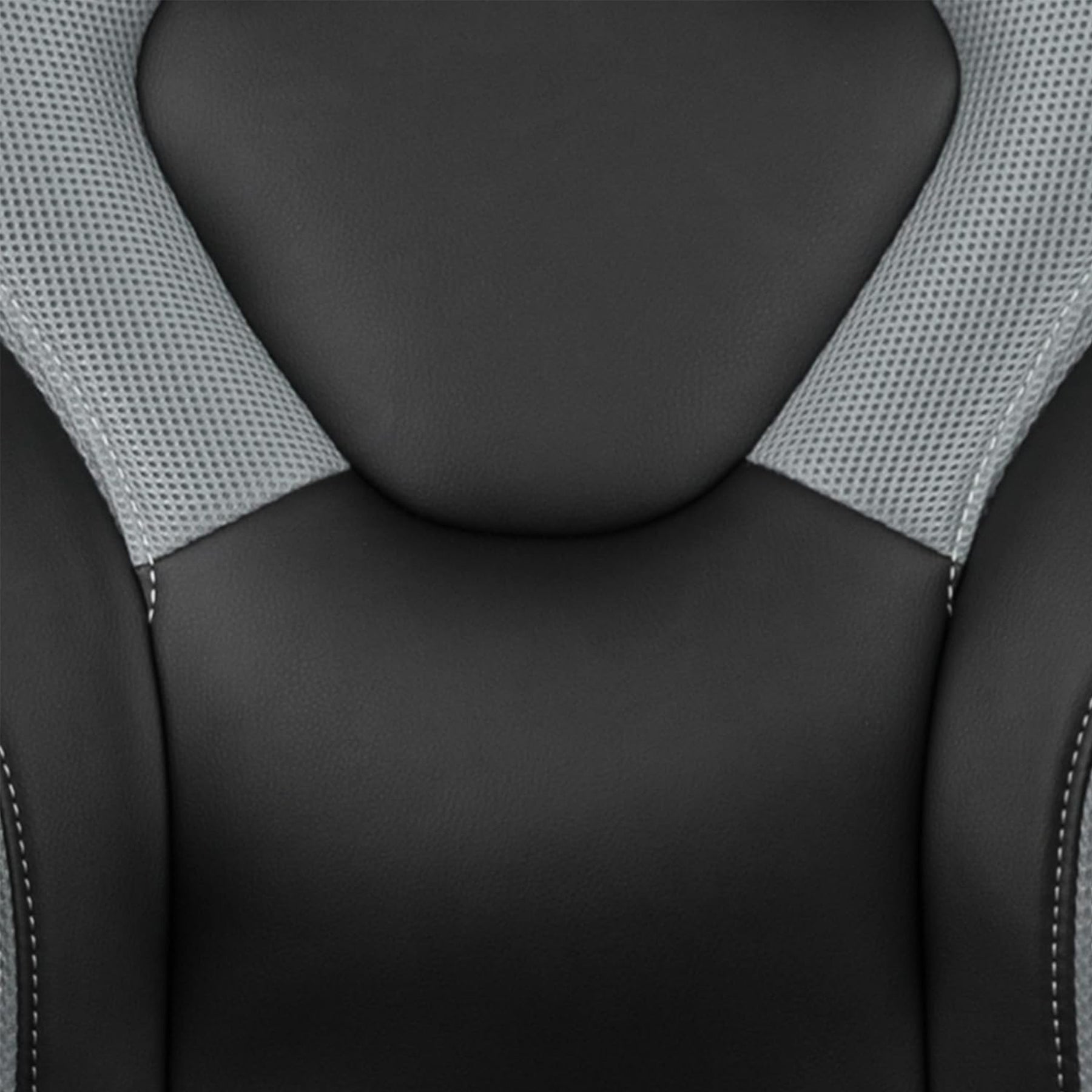 X10 Black & Grey Faux Leather Racer Style Gaming Office Chair