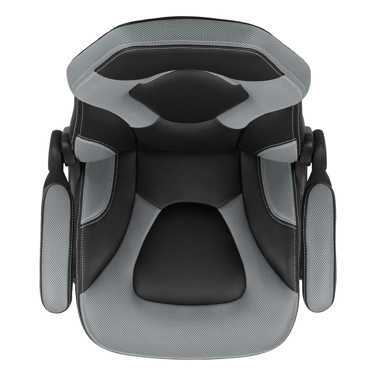 X10 Black & Grey Faux Leather Racer Style Gaming Office Chair