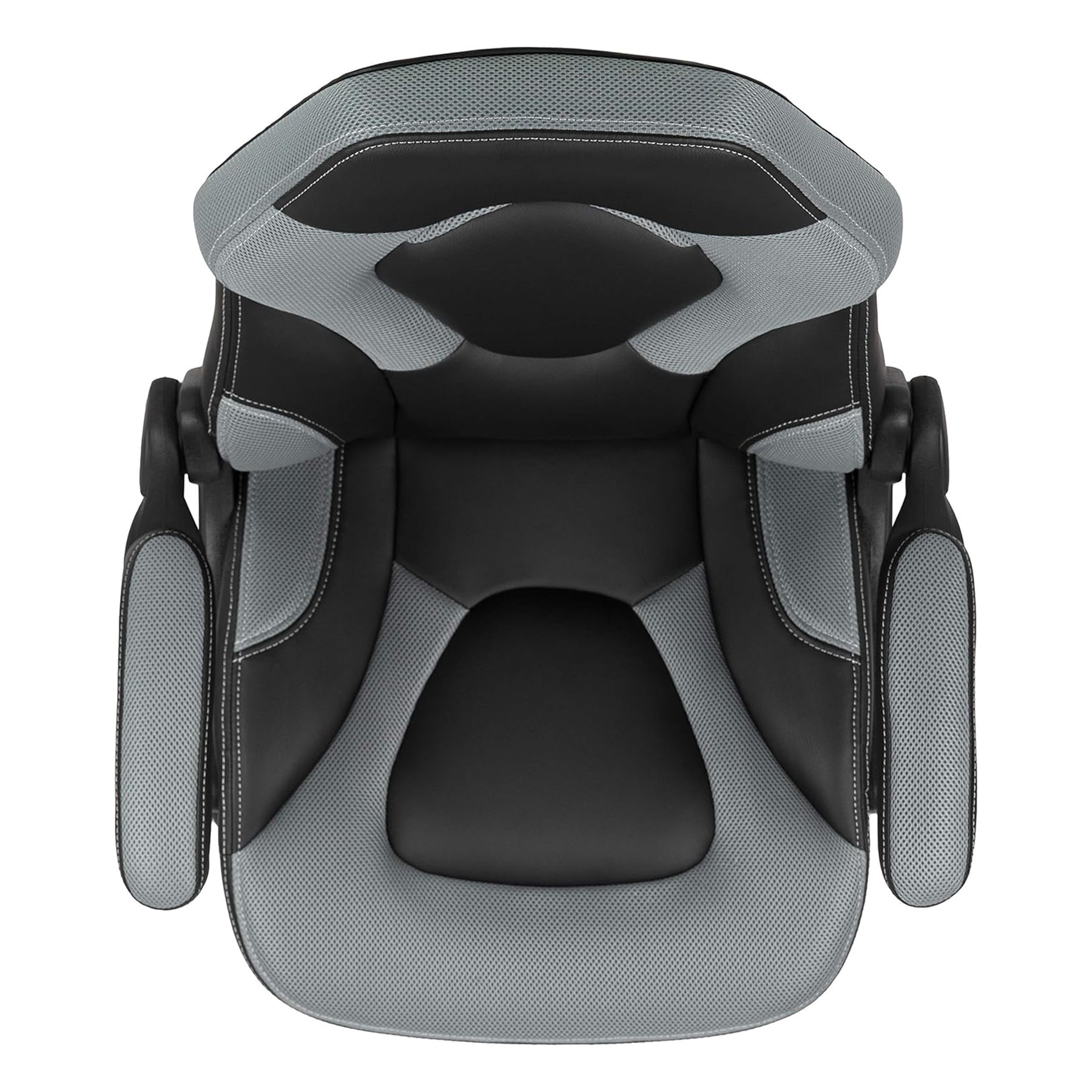 X10 Black & Grey Faux Leather Racer Style Gaming Office Chair