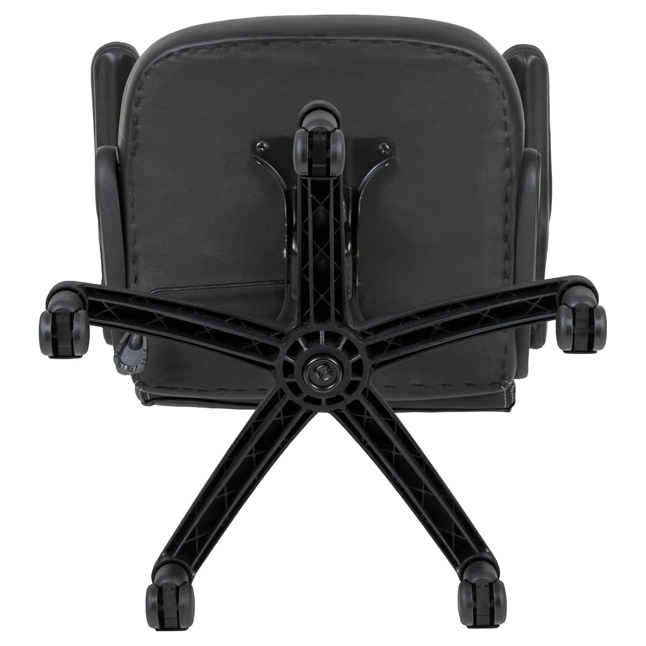 X10 Black & White Faux Leather Racer Style Gaming Office Chair