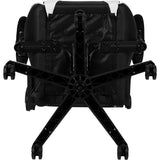 X20 Black & White Faux Leather Racer Style Gaming Office Chair