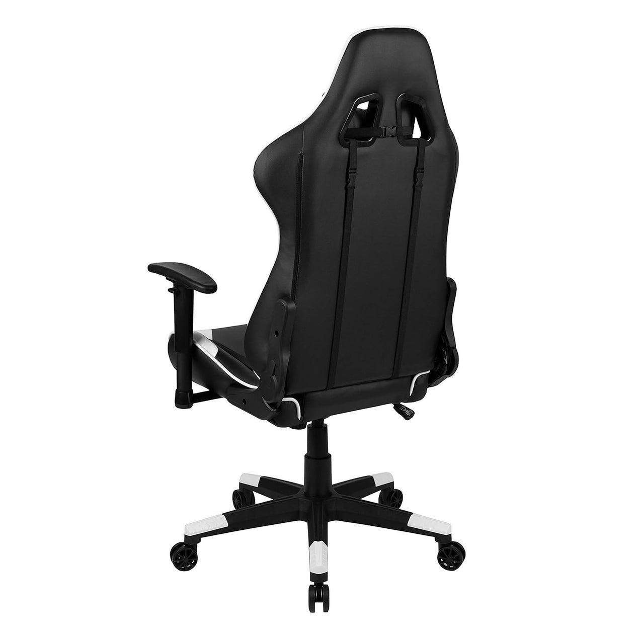 X20 Black & White Faux Leather Racer Style Gaming Office Chair