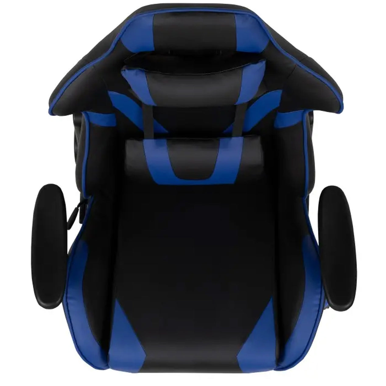 X20 Black & Blue Faux Leather Racer Style Gaming Office Chair