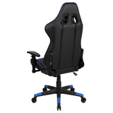 X20 Black & Blue Faux Leather Racer Style Gaming Office Chair