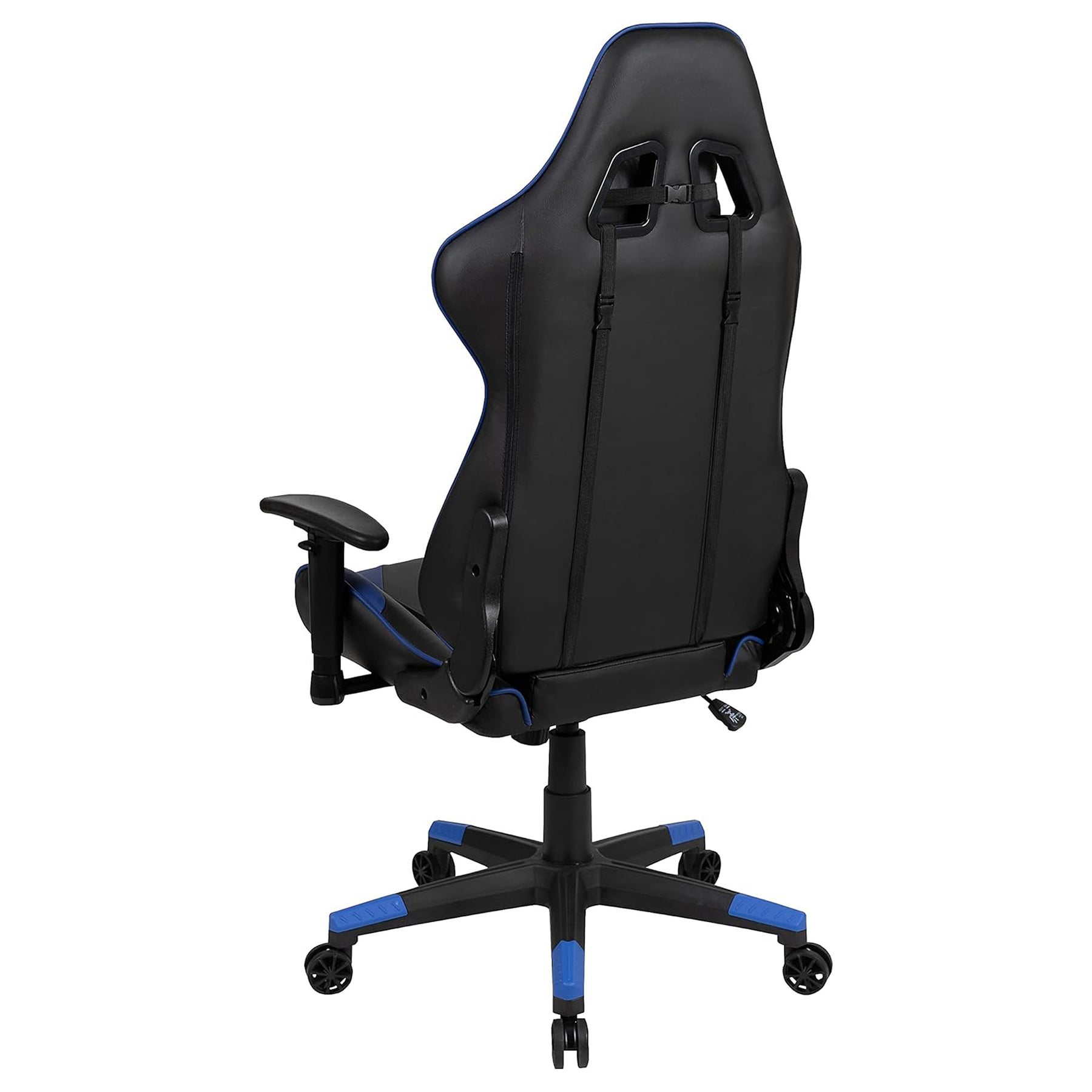 X20 Black & Blue Faux Leather Racer Style Gaming Office Chair