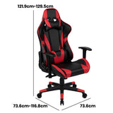 X20 Black & Red Faux Leather Racer Style Gaming Office Chair