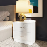 Chilton White Gloss Bedroom Set - 3 Pieces