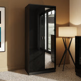 Chilton Black Gloss 3 Piece Bedroom Furniture Set