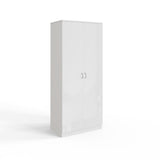 FWStyle Chilton 2 Door Wardrobe - White Gloss Front
