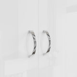 FWStyle Chilton 2 Door Wardrobe - White Gloss Front