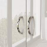 FWStyle Chilton 2 Door Wardrobe - White Gloss Front