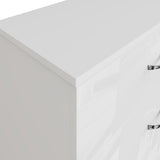 Chilton White Gloss Bedroom Set - 3 Pieces