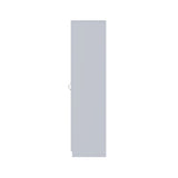FWStyle Chilton 3 Door Wardrobe With Mirror - Grey Gloss Front