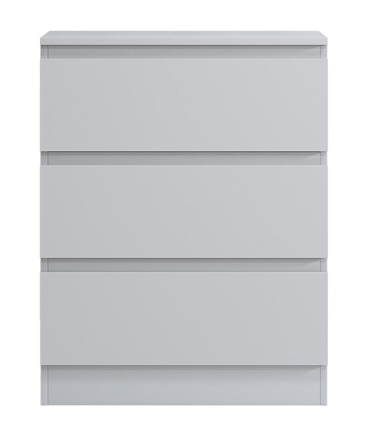 FWStyle Carlton 3 Drawer Chest Of Drawers - Matt White
