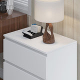 Carlton Matt White 6 Drawer and 3 Drawer Chests Offer