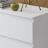 Carlton Matt White 6 Drawer and 3 Drawer Chests Offer
