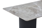 Olympia 160cm Dining Table Grey