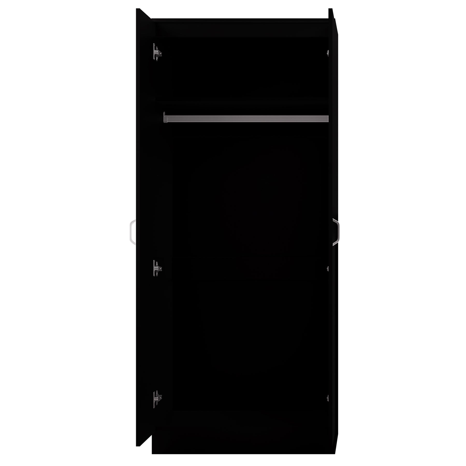 FWStyle Tunis 2 Door Wardrobe Matt Black