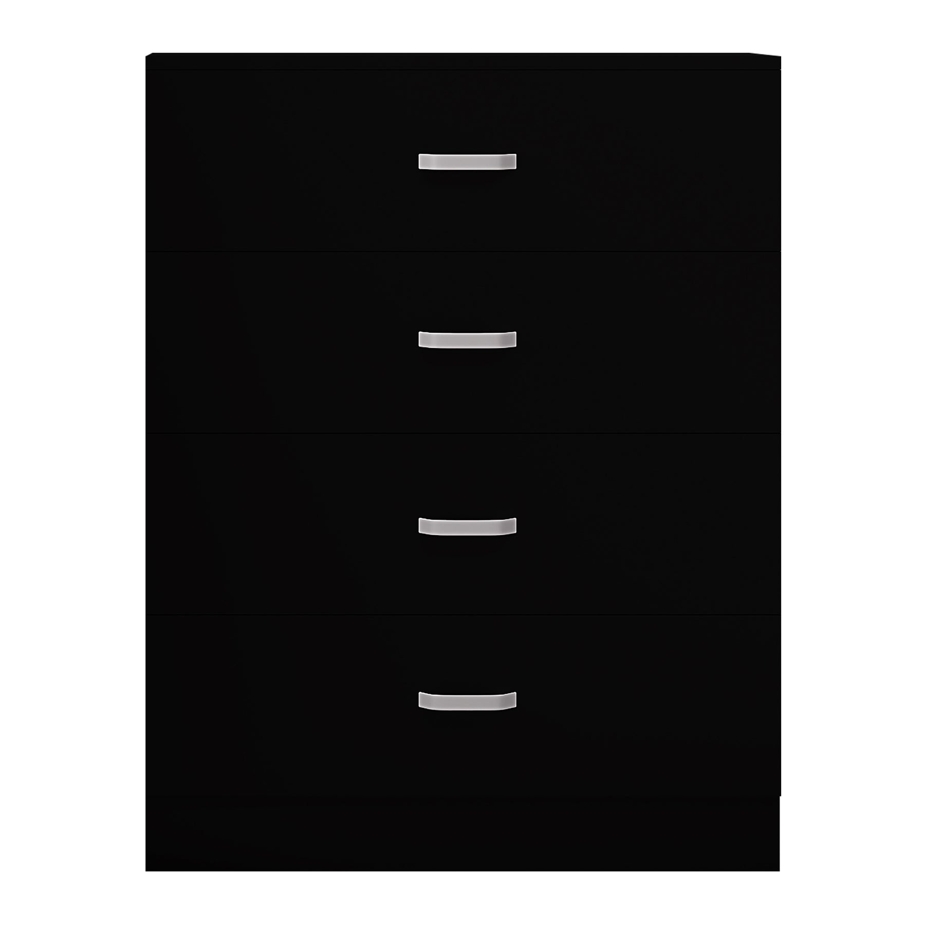 FWStyle Tunis 4 Drawer Chest Of Drawers Matt Black