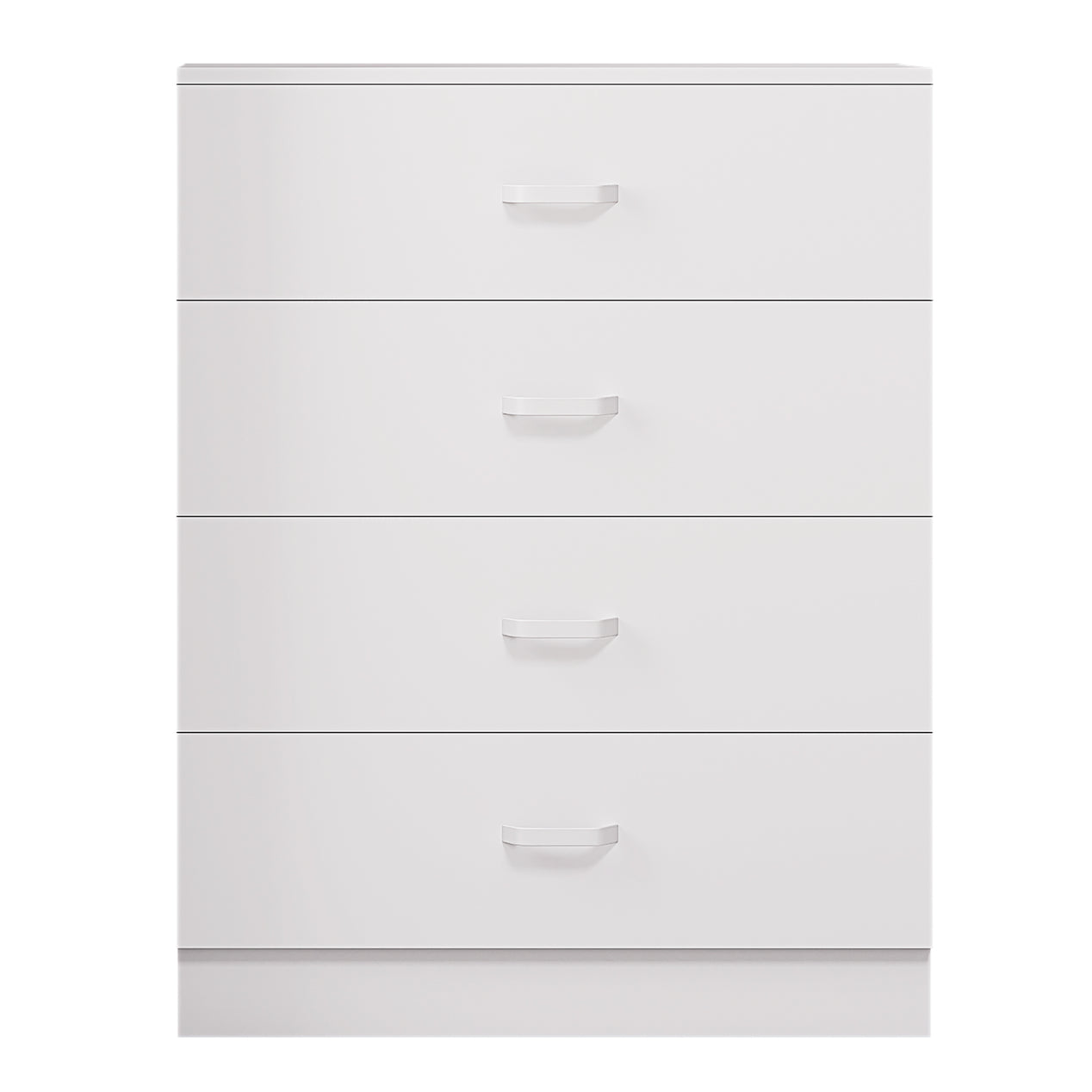 FWStyle Tunis 4 Drawer Chest Of Drawers Matt White