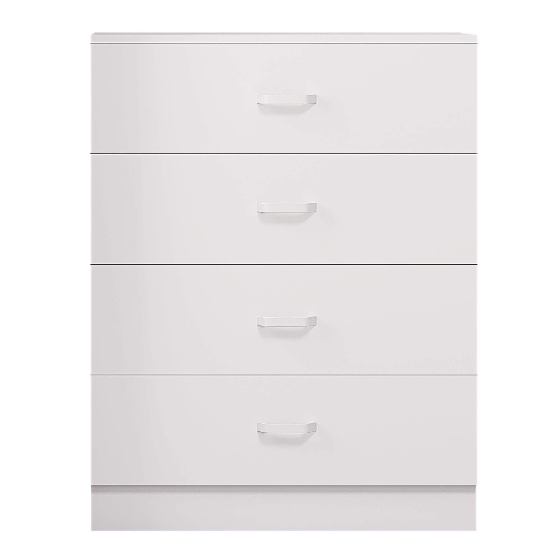 FWStyle Tunis 4 Drawer Chest Of Drawers Matt White