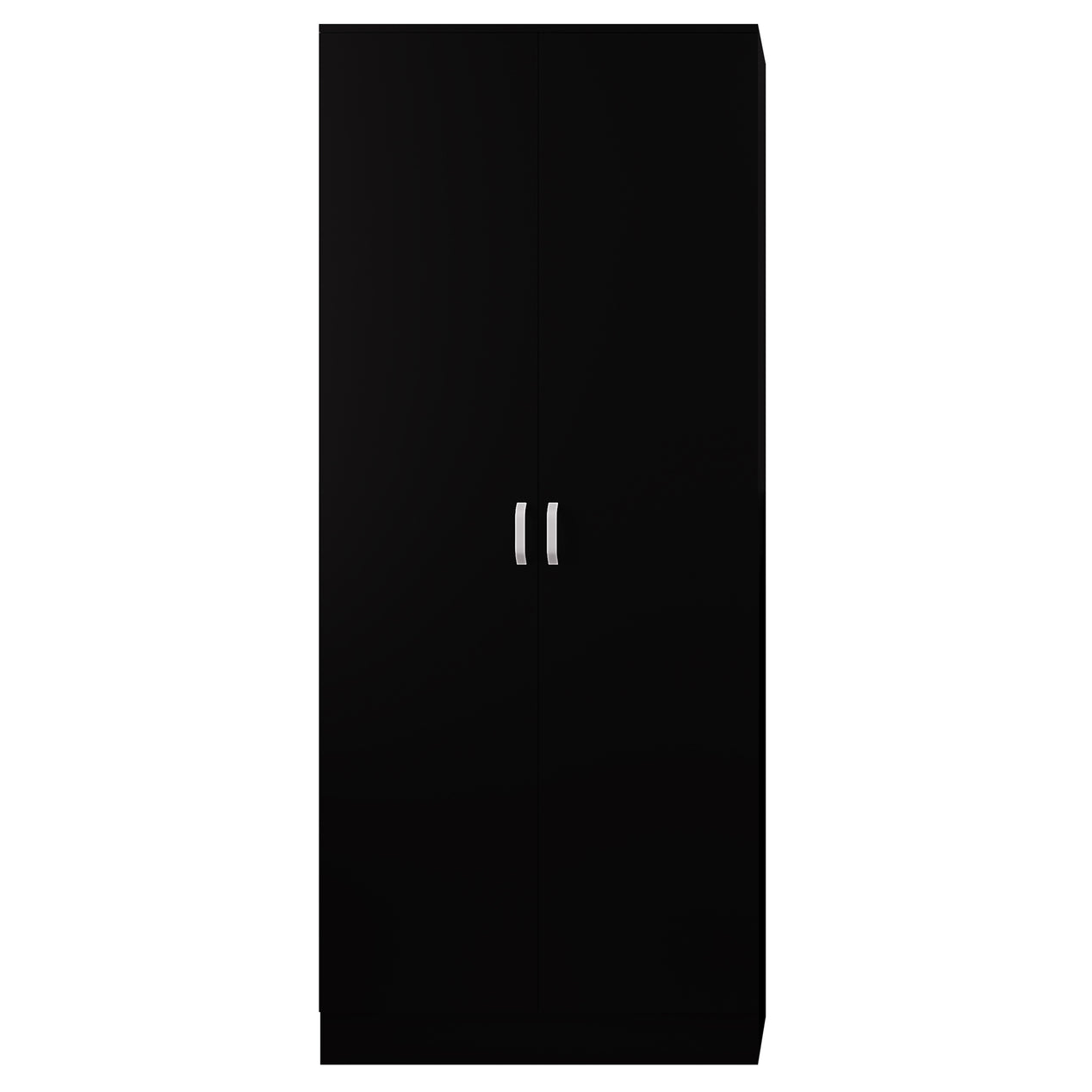 FWStyle Tunis 2 Door Wardrobe Matt Black