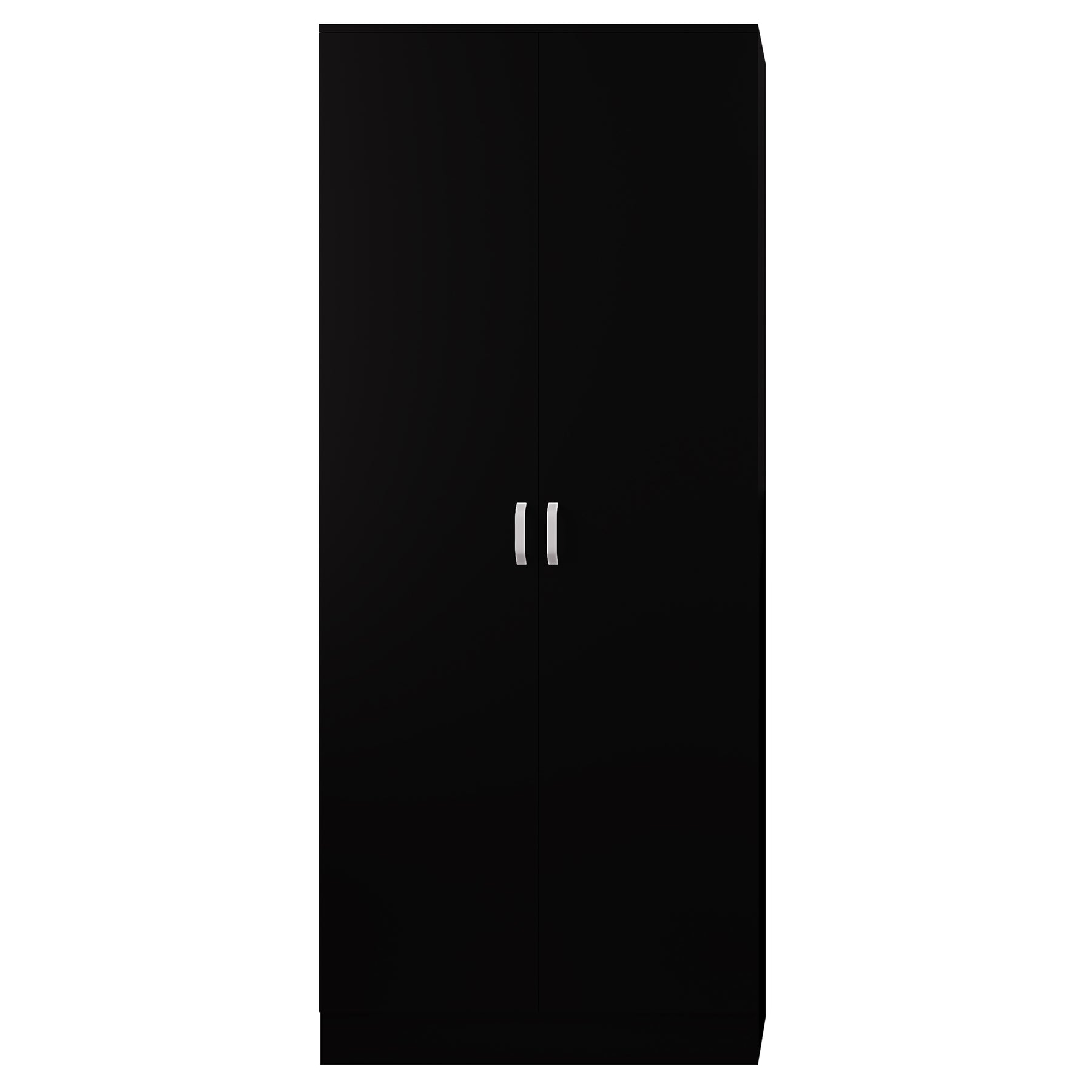 FWStyle Tunis 2 Door Wardrobe Matt Black