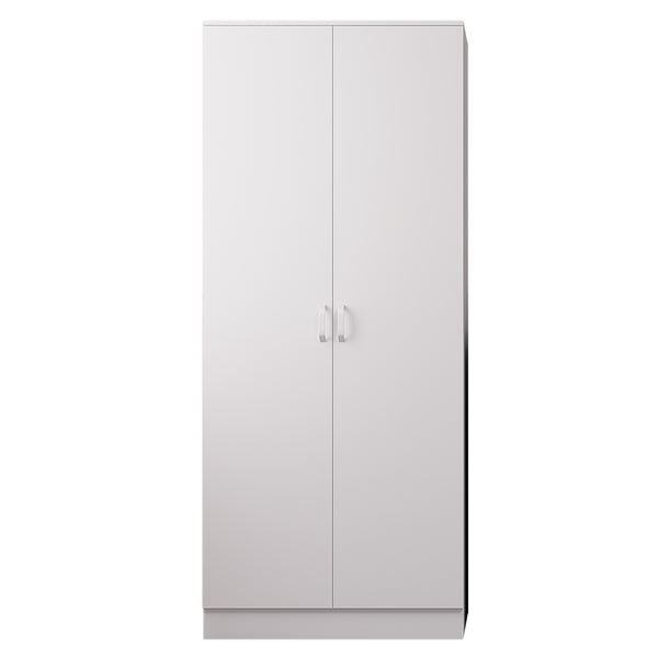 FWStyle Tunis 2 Door Wardrobe Matt White